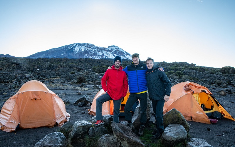 7 days Machame route