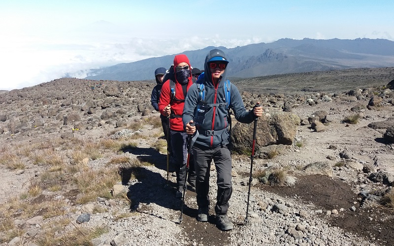 Machame route