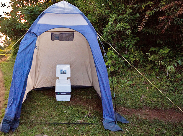 PORTABLE TOILETS ON KILIMANJARO