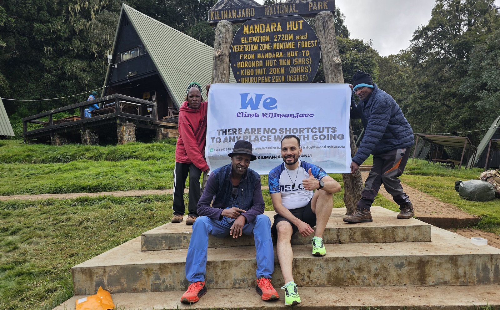 WE CLIMB KILIMANJARO